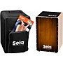 Open-Box Sela Varios Cajon Bundle with Bag, Pad and DVD Condition 1 - Mint Brown