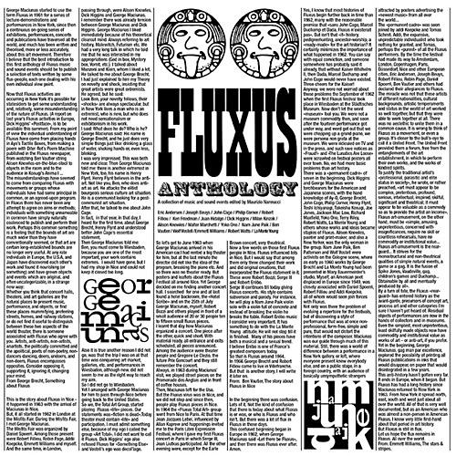 Various Artists - Fluxus Anthology: Collection Of Music / Various