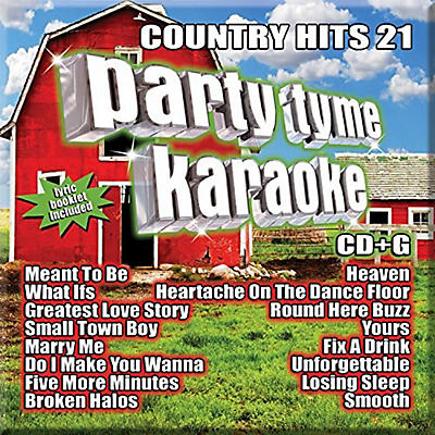 Various Artists - Party Tyme Karaoke - Country Hits 21 (CD)
