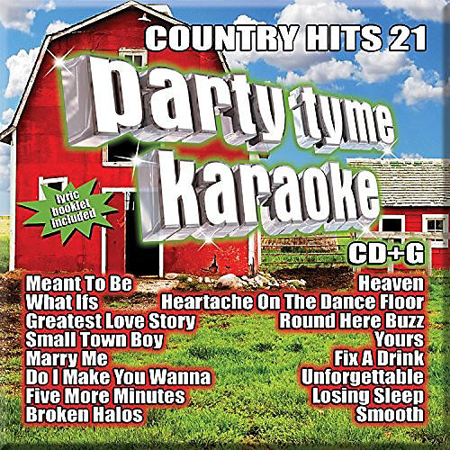 Alliance Various Artists - Party Tyme Karaoke - Country Hits 21 (CD)