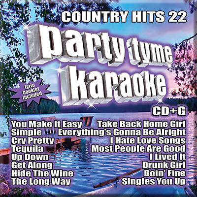 Various Artists - Party Tyme Karaoke: Country Hits, Vol. 22 (CD)