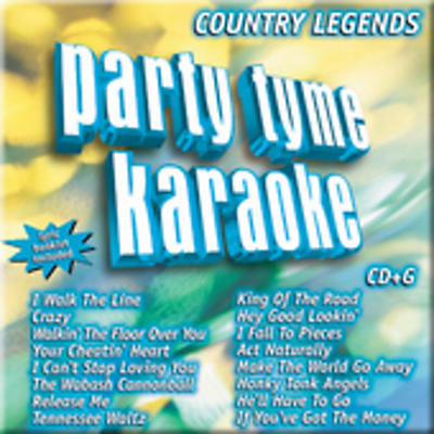 Various Artists - Party Tyme Karaoke: Country Legends (CD)