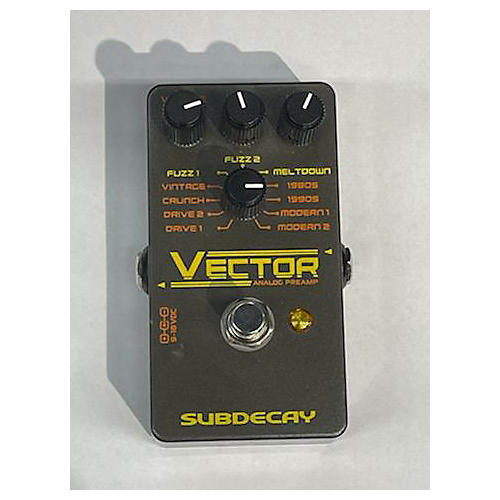 Subdecay Vector Analog Preamp Effect Pedal