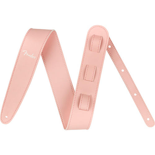 Fender Vegan Leather Strap Shell Pink 2.5 in.