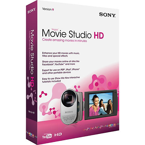 Vegas Movie Studio HD Software