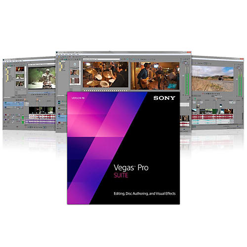 Vegas Pro 13 Suite Software Download