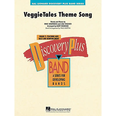 Hal Leonard VeggieTales Theme Song - Discovery Plus Concert Band Series Level 2 arranged by Paul Murtha