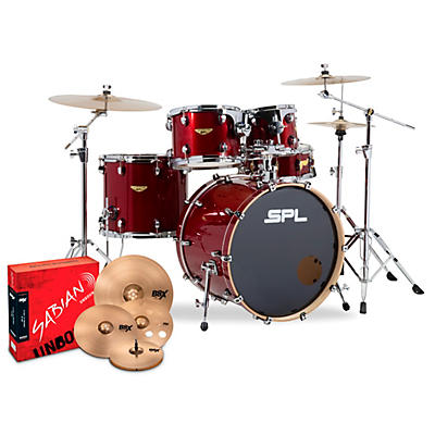 Sound Percussion Labs Velocity Shell Pack With SABIAN B8X Performance Pack