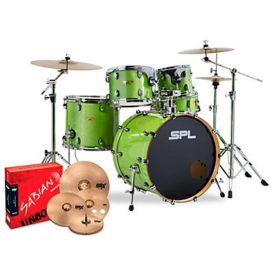 Sound Percussion Labs Velocity Shell Pack With SABIAN B8X Performance Pack