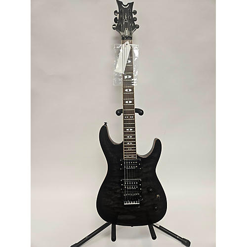 Dean Vendetta 4.0 Floyd Rose Solid Body Electric Guitar Trans Black