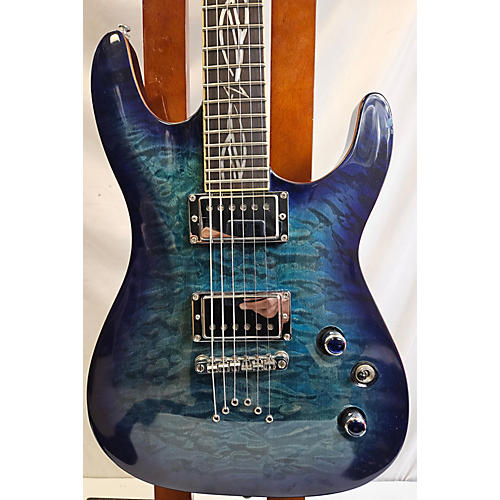 Dean Vendetta 4.0 Solid Body Electric Guitar Blue Quilt