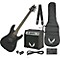 Vendetta Guitar & Amp Pack Level 2 Metallic Black 888365361321