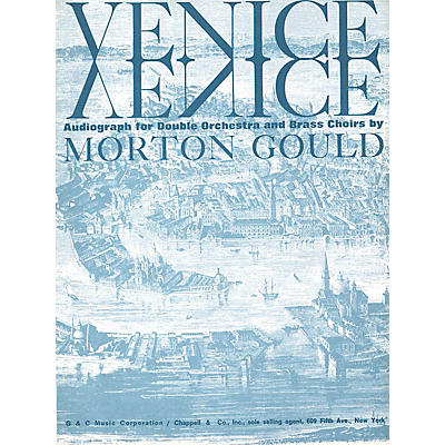 G. Schirmer Venice (Full Score) Orchestra Series by Morton Gould