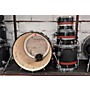 Used Orange County Drum & Percussion Venice Series Drum Kit Black and Silver