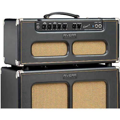 Rivera Venus 3 Head and 1x12 Half Stack Black | Musician's Friend