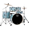 Mapex Venus 5-Piece Rock Drum Set With Hardware and Cymbals Blue Sky SparkleAqua Blue Sparkle