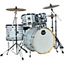 Mapex Venus Complete 5-Piece Drum Set With Hardware & Cymbals - White Marblewood