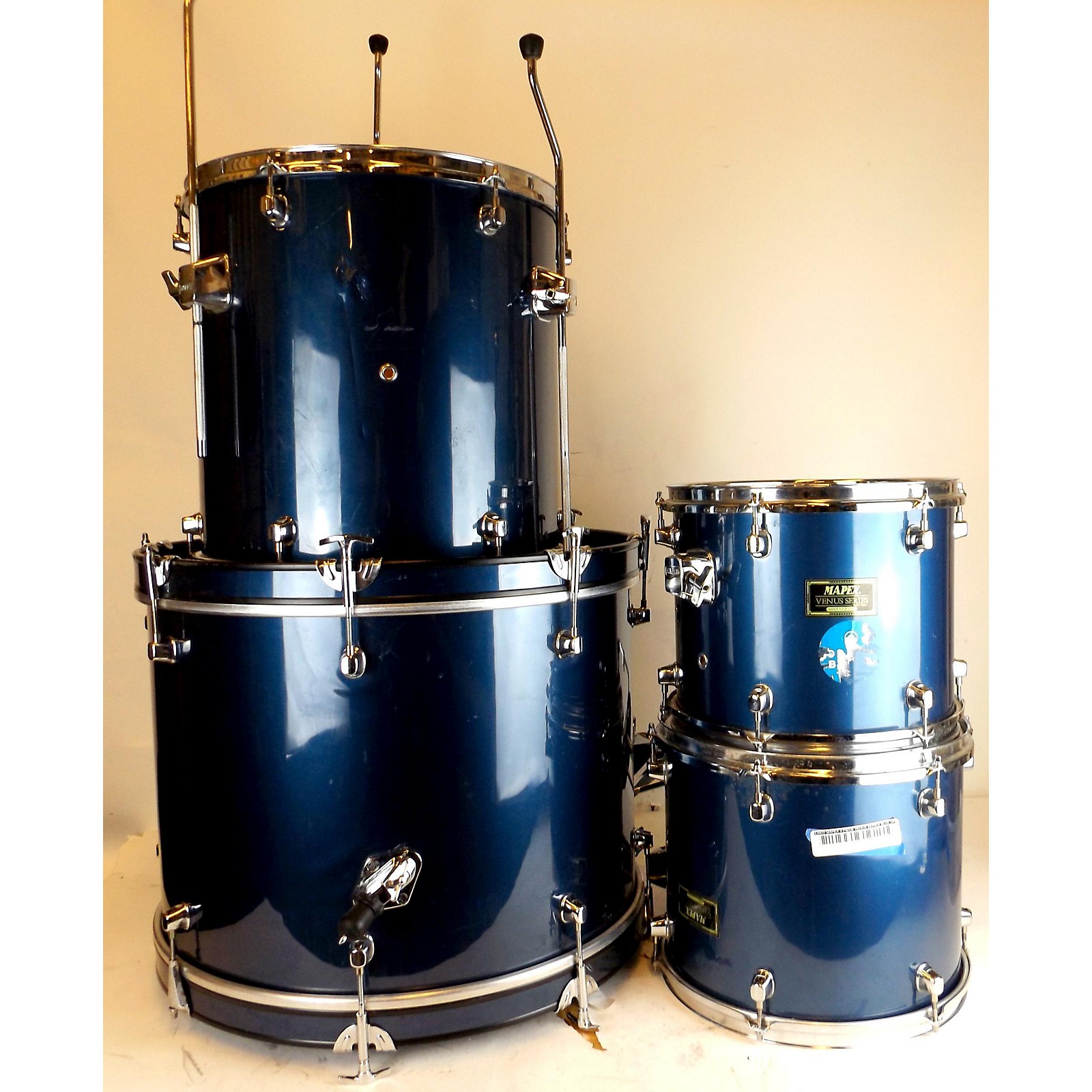 Used Mapex Venus Series Drum Kit Blue Musician's Friend