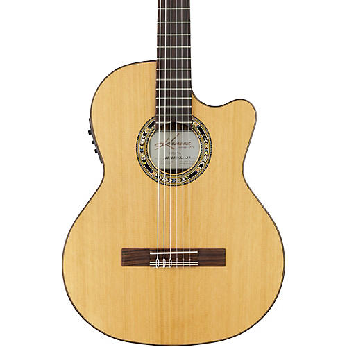 Kremona Verea Cutaway Acoustic-Electric Nylon Guitar Condition 1 - Mint Natural