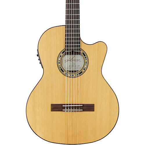 Nylon strings cutaway slim body acoustic guitar w/preamp - STAGE-CLASSIC -  Frenexport SpA