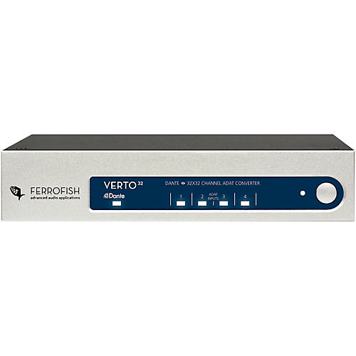 Ferrofish Verto 32 ADAT to Dante Converter