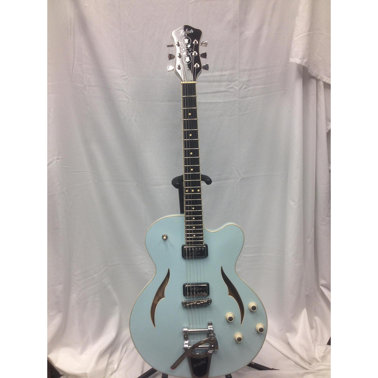 Hofner Verythin HVSC LBL Hollow Body Electric Guitar | Musician's Friend