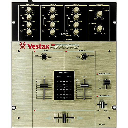Vestax PMC-05 Pro II 2 Channel DJ Scratch Mixer
