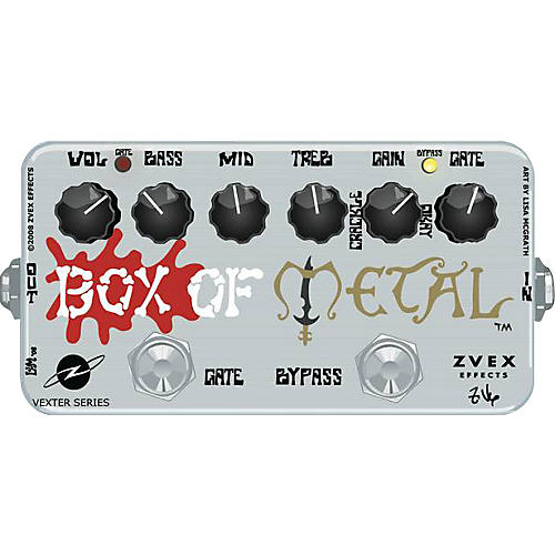 Vexter Box of Metal Distortion Guitar Effects Pedal