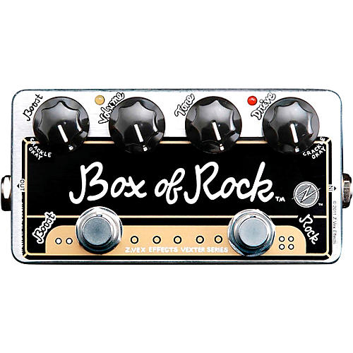 Zvex Vexter Box of Rock Distortion Guitar Effects Pedal Condition 1 - Mint