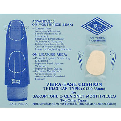 Bay Vibra-Ease Mouthpiece Cushions
