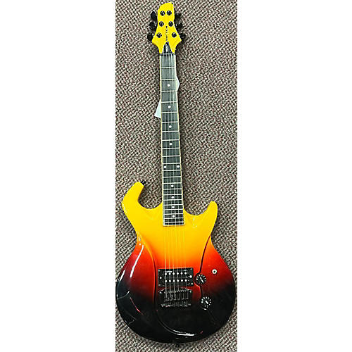 Switch Vibracell Solid Body Electric Guitar Fireburst