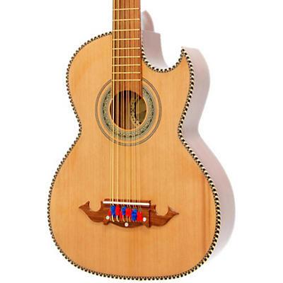 Paracho Elite Guitars Victoria-P 12 String Acoustic-Electric Bajo Sexto