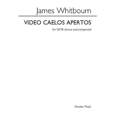 CHESTER MUSIC Video Caelos Apertos SATB a cappella Composed by James Whitbourn