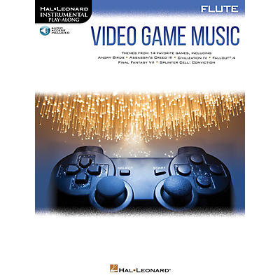 Hal Leonard Video Game Music for Flute Instrumental Play-Along Book/Audio Online