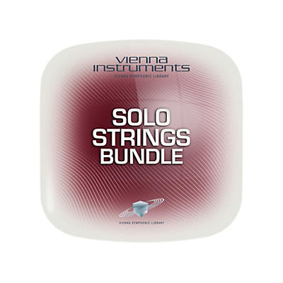 Vienna Instruments Vienna Solo Strings Bundle Extended (requires standard) Software Download