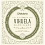 D'Addario Vihuela 5 String Set, Clear Nylon, Custom Hard Tension