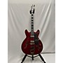 Used Hagstrom Viking II Hollow Body Electric Guitar Cherry