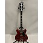 Used Hagstrom Viking Short Scale Bass Electric Bass Guitar Cherry