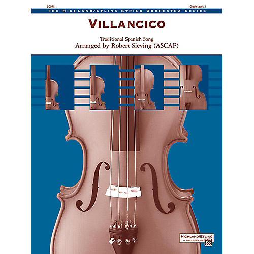 Alfred Villancico String Orchestra Grade 3