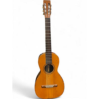 Vintage 1890s Baystate Parlor Natural Acoustic Guitar