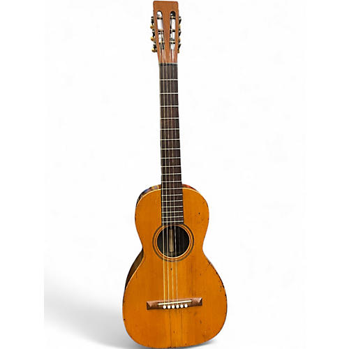 Vintage 1890s Baystate Parlor Natural Acoustic Guitar Natural
