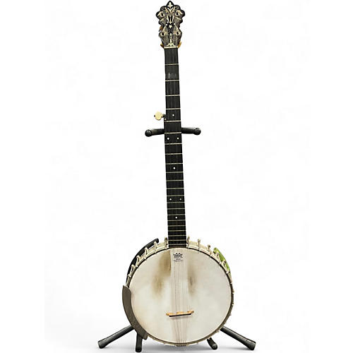 Vintage 1890s SS Stewart Presentation Banjo Natural Banjo Natural