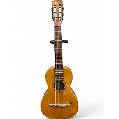 Vintage 1900s Baystate Terz style Natural Acoustic Guitar