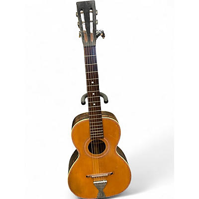 Vintage 1900s Marquette Parlor Natural Acoustic Guitar