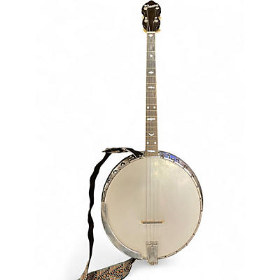 Vintage 1920s Bacon & Day Tenor 4 Natural Banjo
