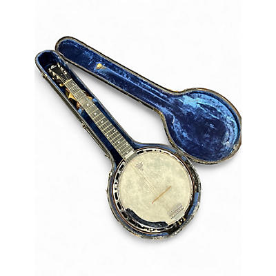 Vintage 1920s Gibson Mastertone GB-3 Natural Banjo