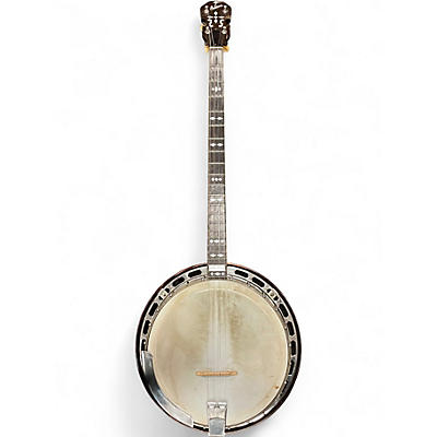 Vintage 1920s Gibson Mastertone Tenor Natural Banjo