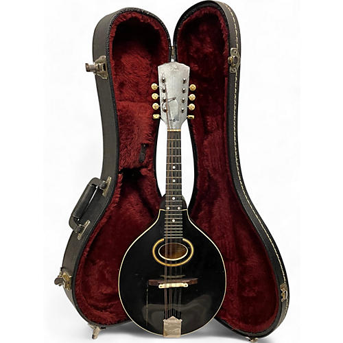 Vintage 1920s Gibson The Gibson A-2 Black Mandolin Black