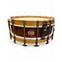 Vintage 1920s Ludwig 14X4.5 Thumb-Rod Snare No. 37 Natural Drum Natural 209