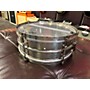 Vintage Ludwig Vintage 1920s Ludwig 14X5  Nickel Over Brass Snare Drum Silver Silver 210